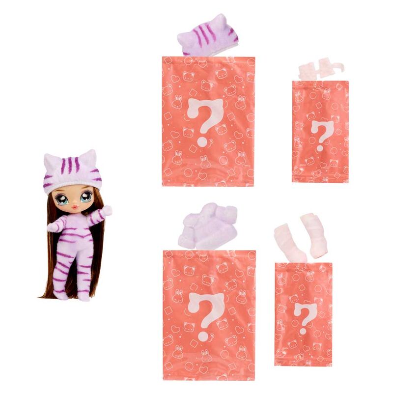 Imagen de Muñeca Tabby Cat Girl Fuzzy Na! Na! Na! Surprise parte de nuestra colección en Espadas y más, sitio oficial.