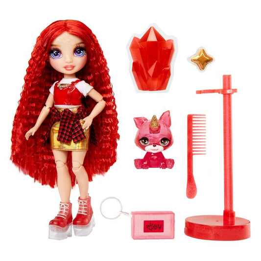 Imagen 2 - Muñeca Ruby Rainbow World Rainbow High 25Cm