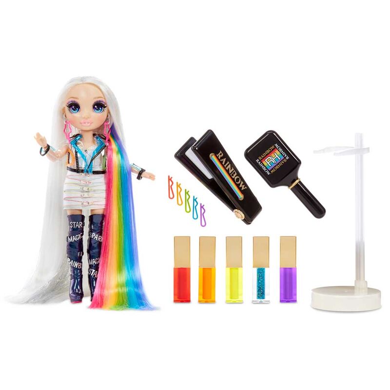 Imagen 2 - Muñeca Amaya Hair Studio Rainbow High 25Cm