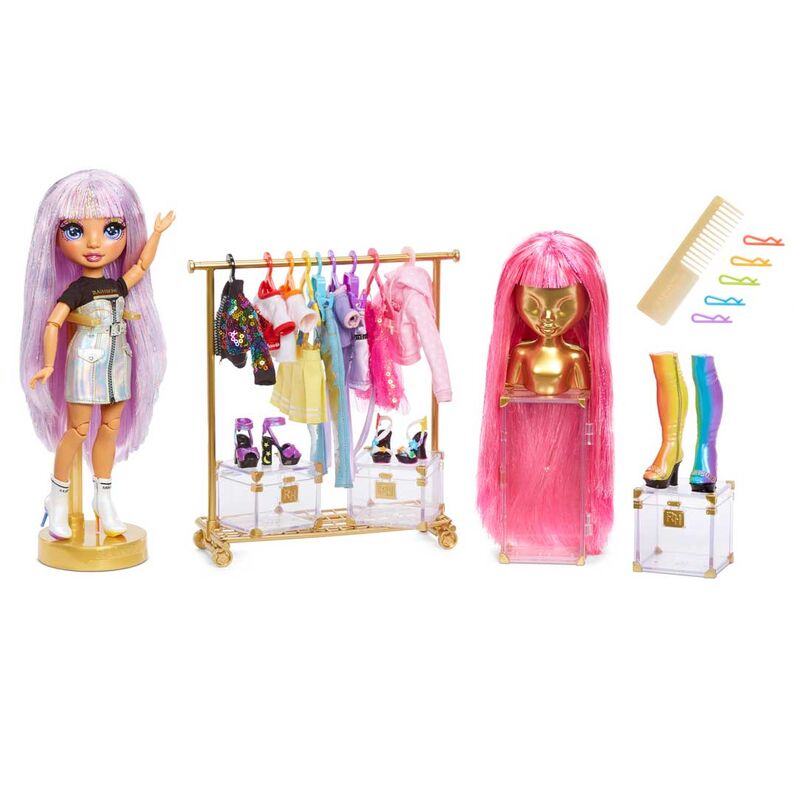 Imagen 2 - Muñeca Avery Fashion Studio Rainbow High 25Cm
