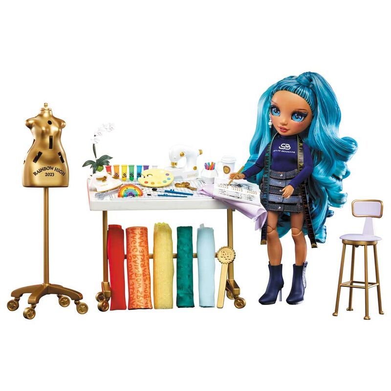 Imagen 2 - Muñeca Skyler Sueña Y Diseña Rainbow High 25Cm