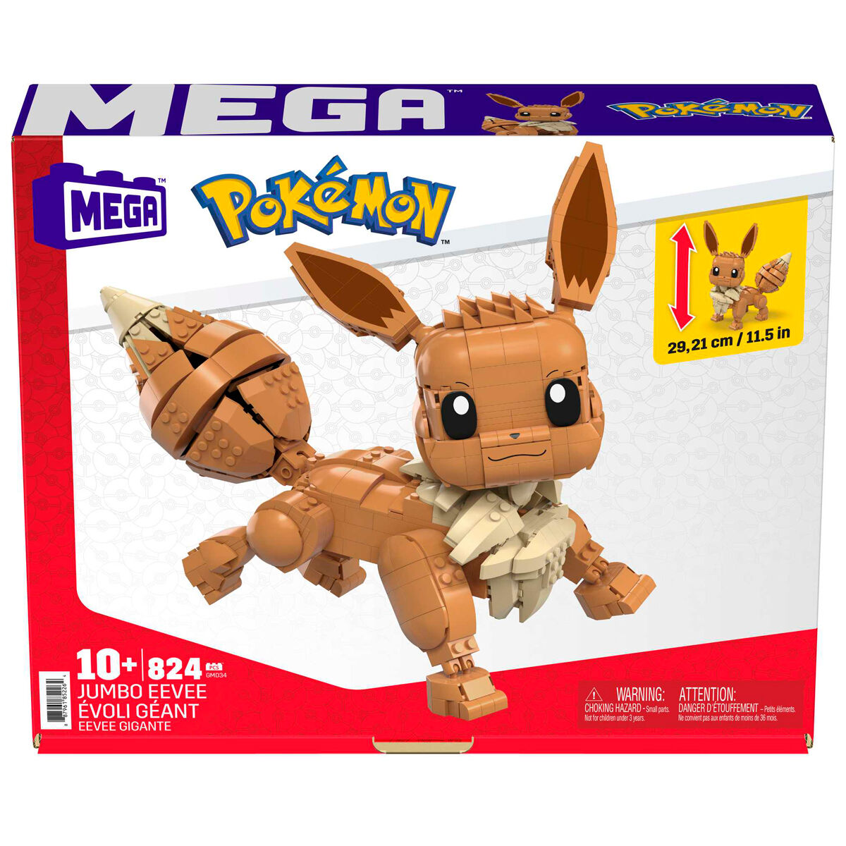 Imagen 2 - Mega Construx Eevee Gigante Pokemon