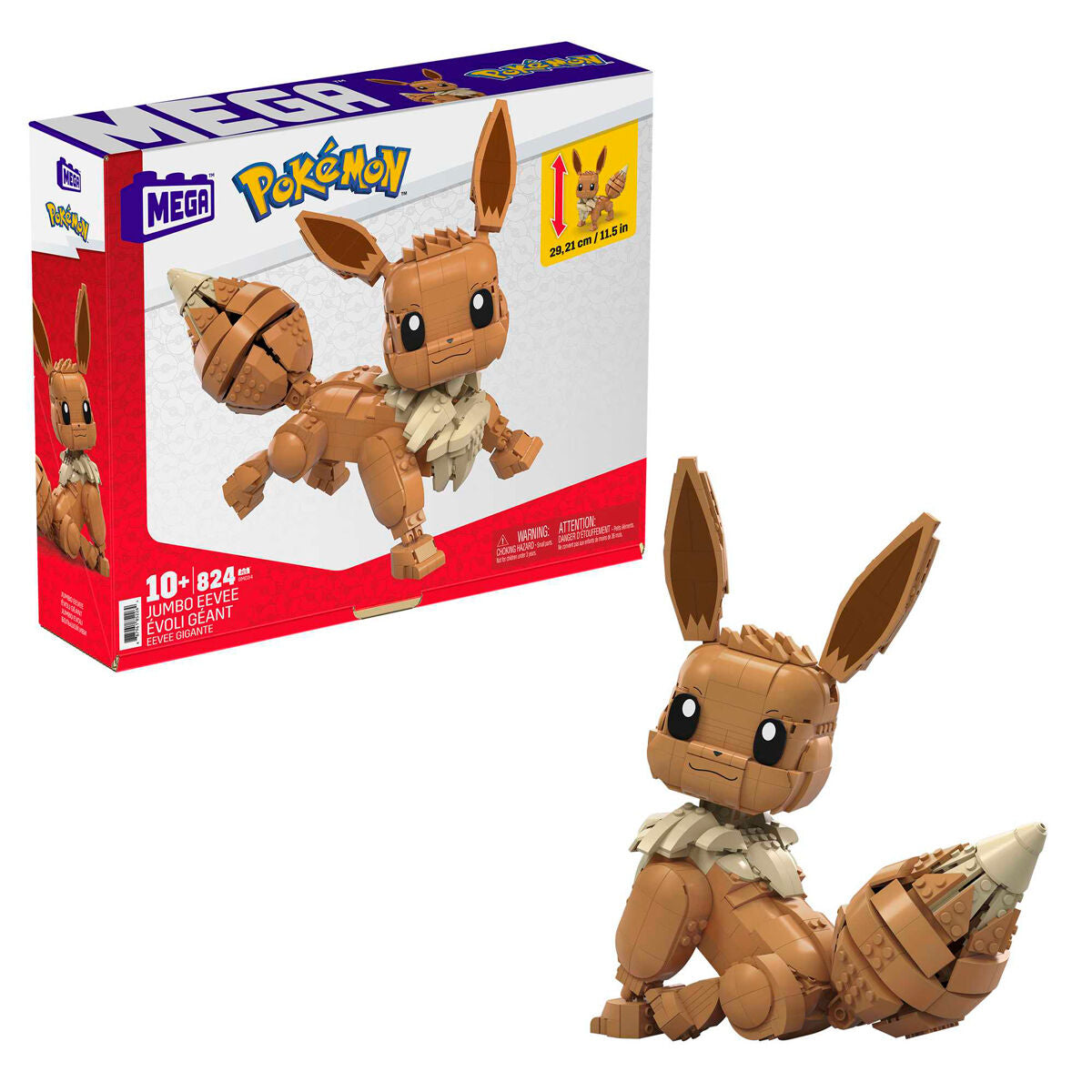 Imagen 1 - Mega Construx Eevee Gigante Pokemon