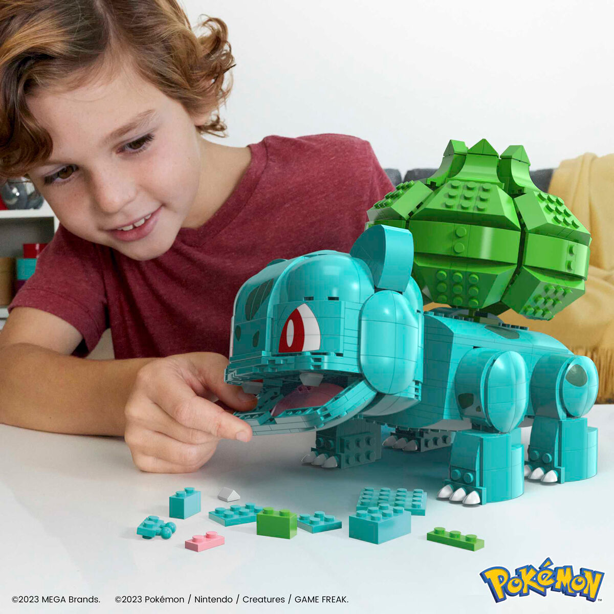 Imagen 5 - Mega Construx Bulbasaur Gigante Pokemon