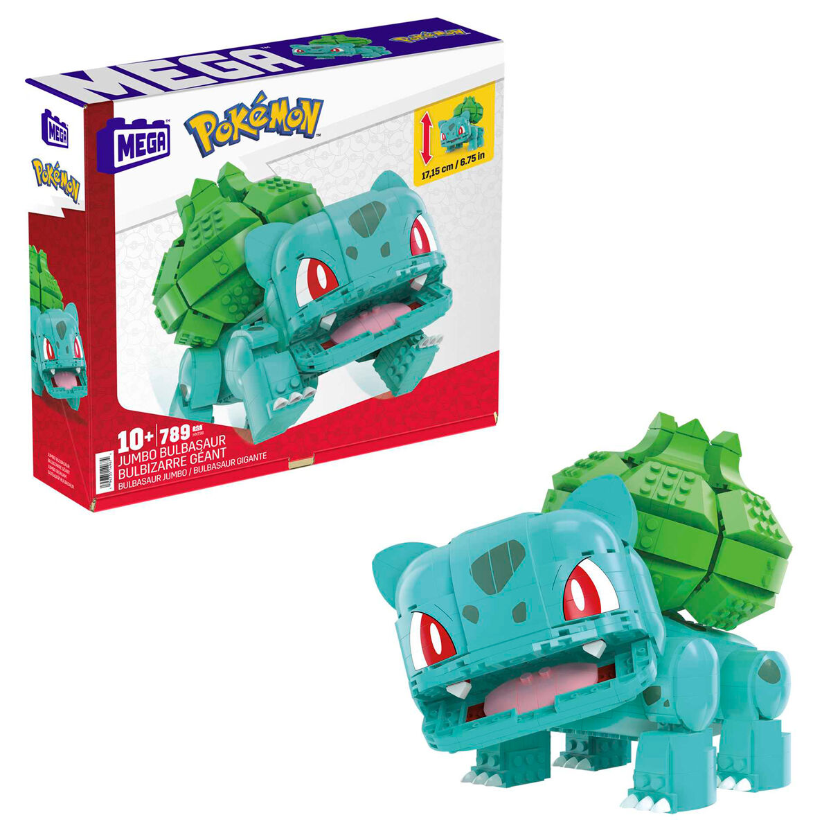 Imagen 1 - Mega Construx Bulbasaur Gigante Pokemon