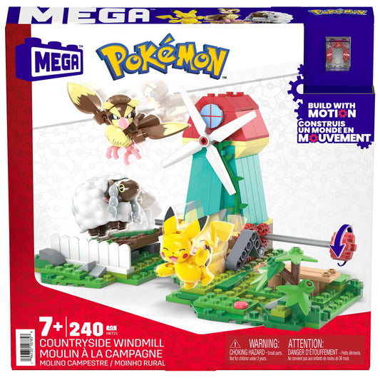 Imagen 2 - Mega Construx Ciudad Del Viento Pokemon