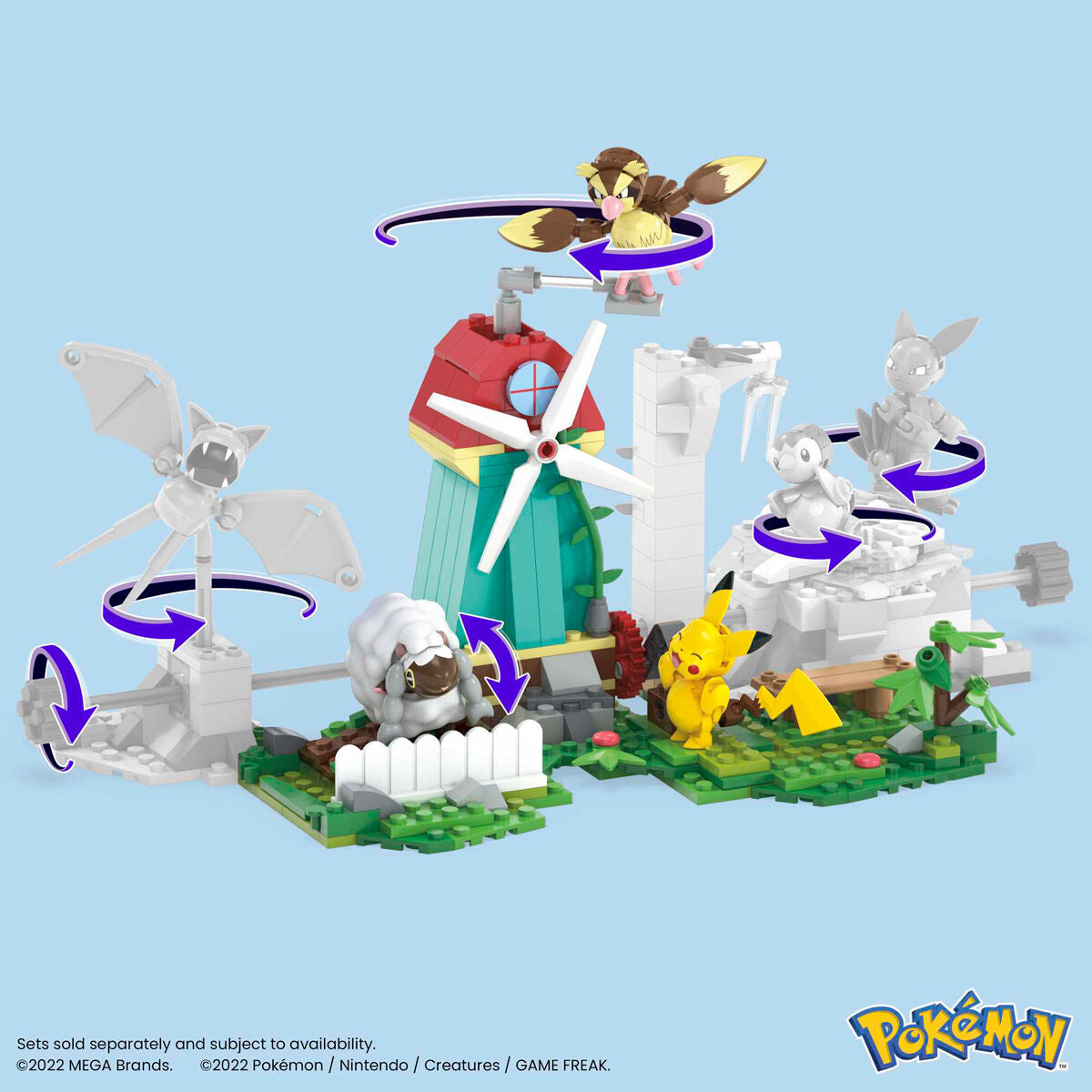 Imagen 6 - Mega Construx Ciudad Del Viento Pokemon
