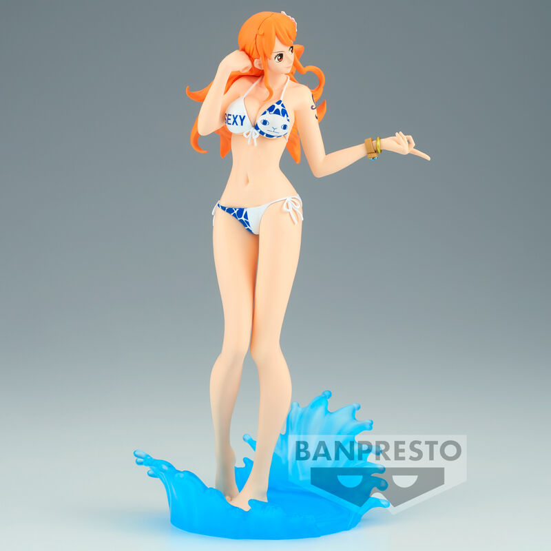 Imagen de Figura Spash Style Nami Glitter & Glamorous One Piece 23Cm parte de nuestra colección en Espadas y más, sitio oficial.