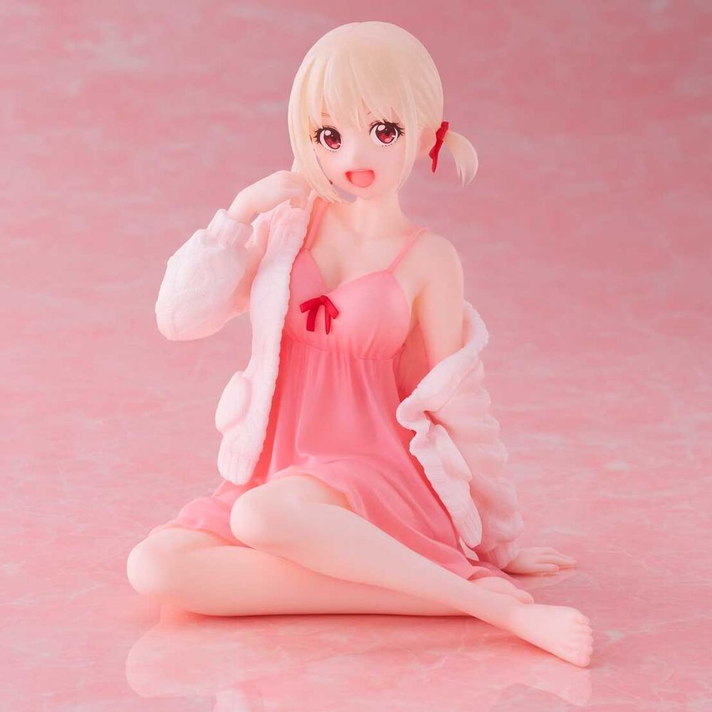 Imagen de Figura Chisato Nishikigi Roomwear Desktop Lycoris Recoil 13Cm parte de nuestra colección en Espadas y más, sitio oficial.