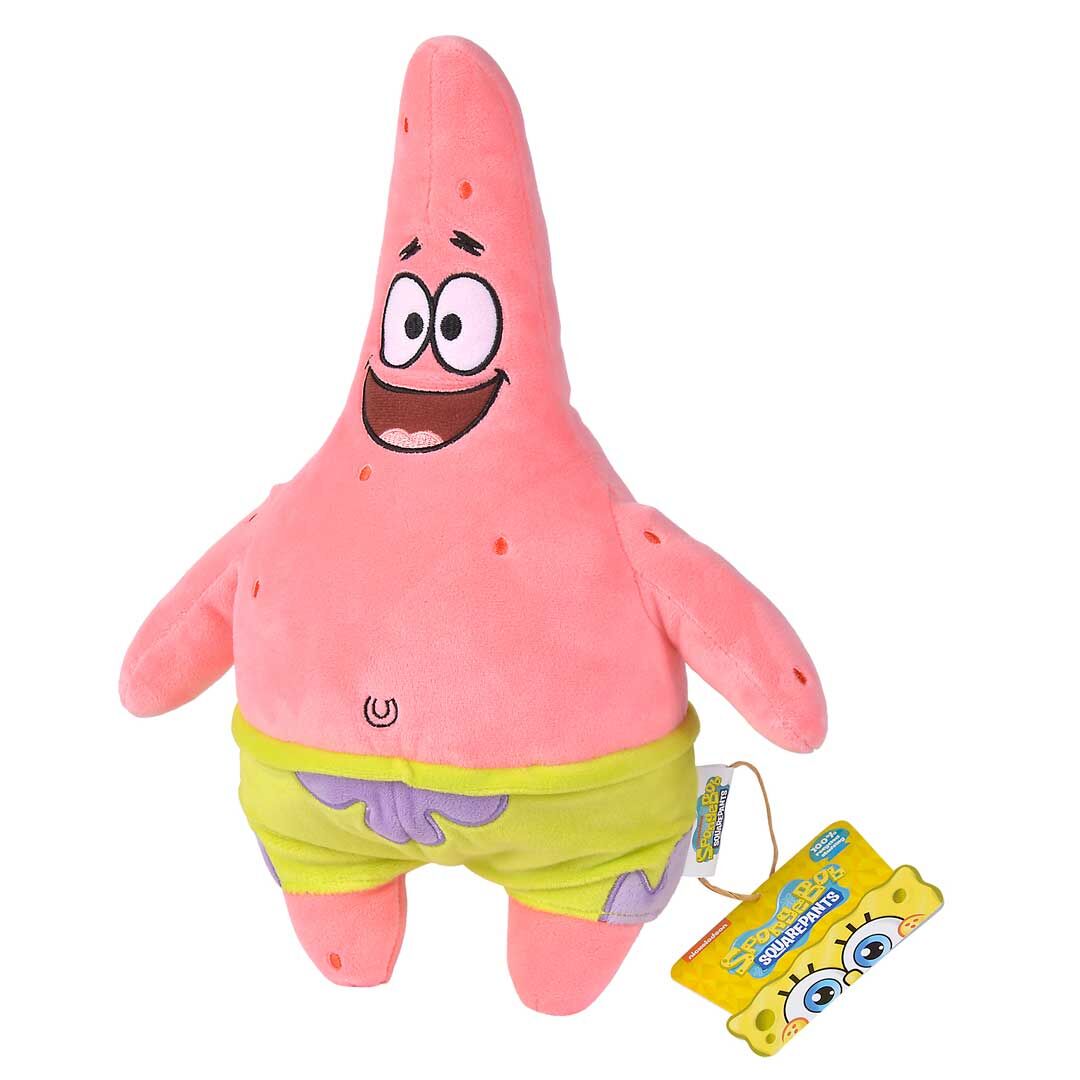 Imagen de Peluche Patricio Bob Esponja 35Cm parte de nuestra colección en Espadas y más, sitio oficial.