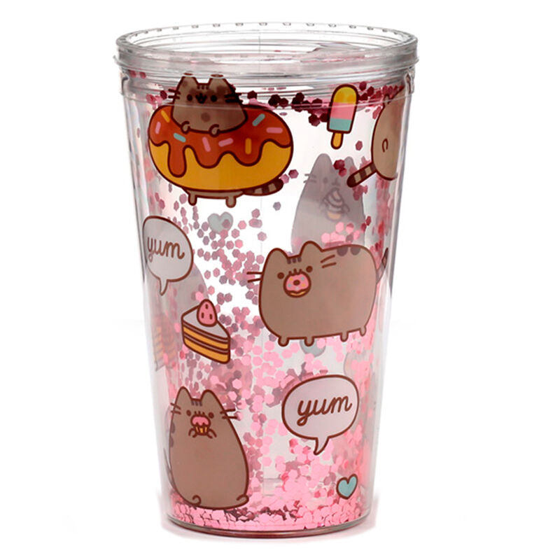 Imagen 3 - Vaso Gato Pusheen Gloton 500Ml