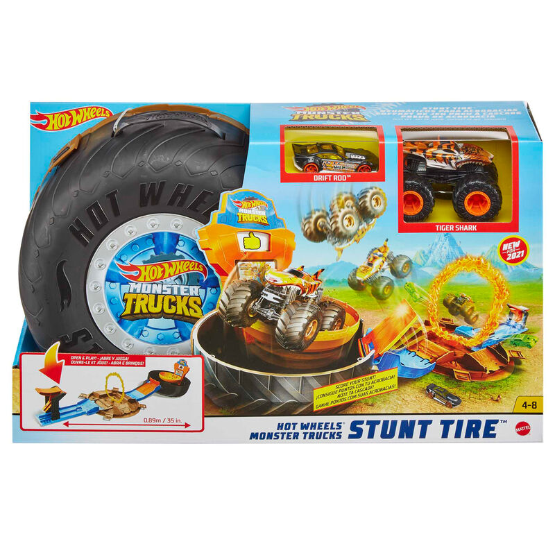Imagen 1 - Rueda Acrobacias Monster Trucks Hot Wheels
