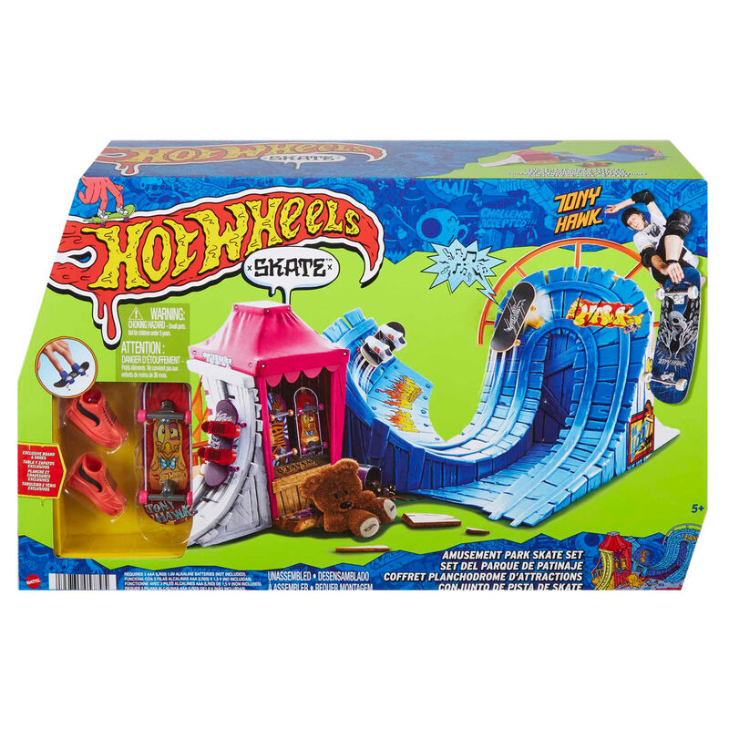 Imagen 1 - Set Parque Patinaje Skate Hot Wheels