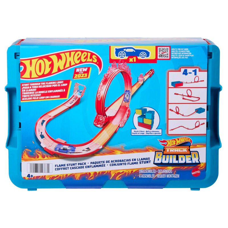 Imagen 1 - Pista Acrobacias En Llamas Hot Wheels