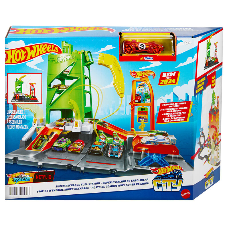 Imagen 1 - Pista Super Estacion De Gasolinera Hot Wheels