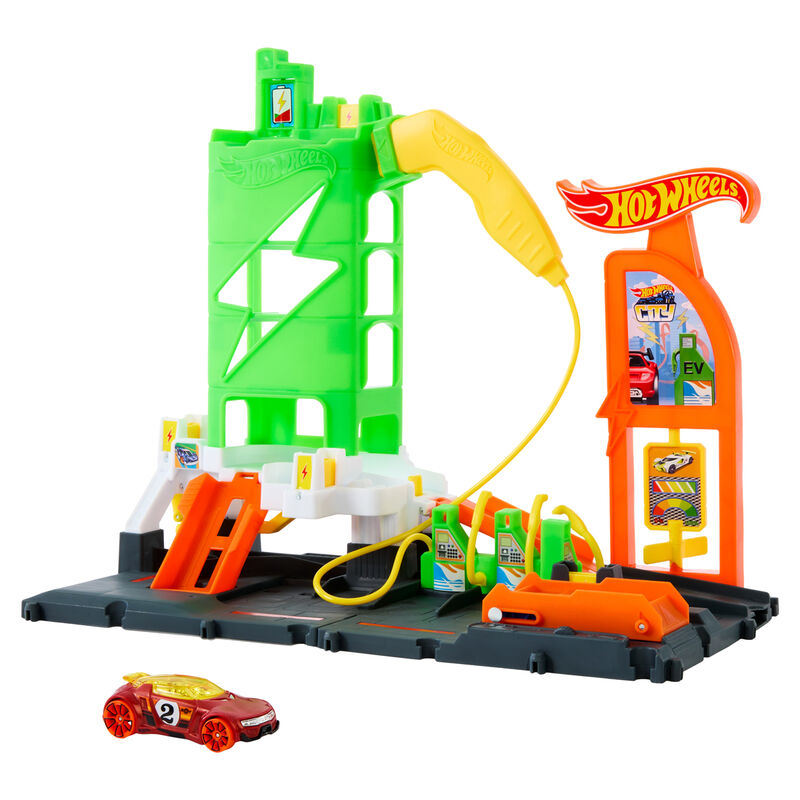Imagen 2 - Pista Super Estacion De Gasolinera Hot Wheels