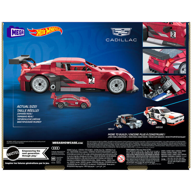 Imagen 2 - Mega Construx Coche Cadillac Ats-vr Hot Wheels
