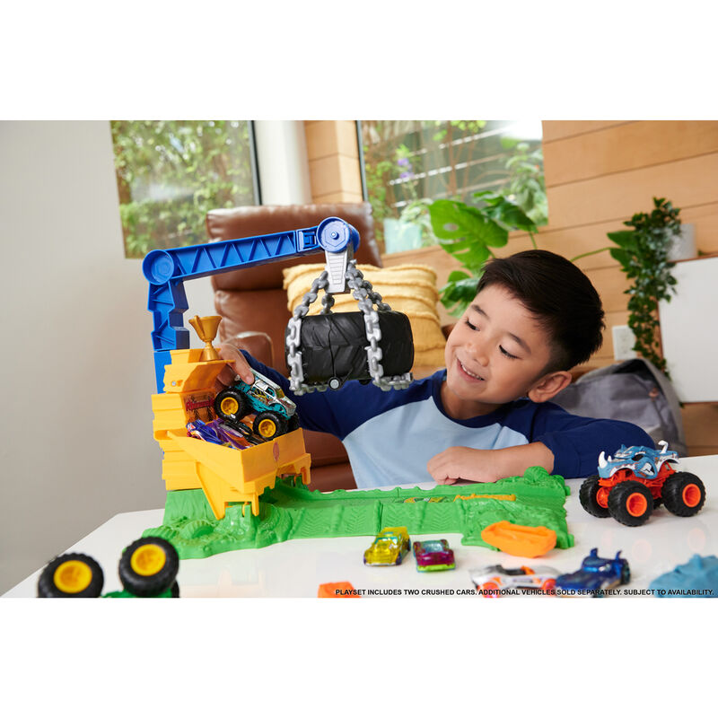 Imagen 3 - Pista Reto De Rhinomite Arena Smashers Monster Trucks Hot Wheels