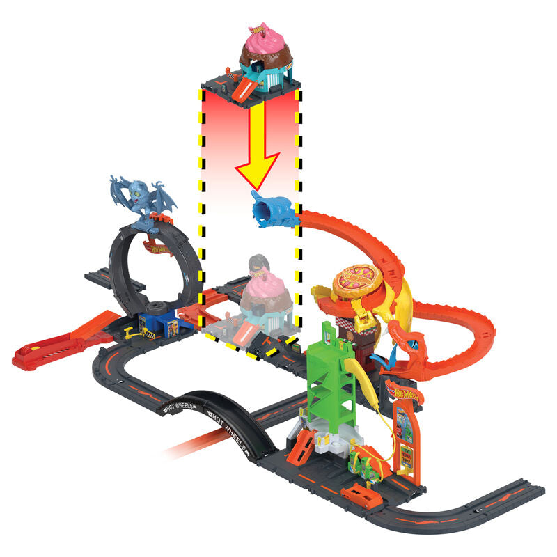 Imagen de Pista Heladeria En La Ciudad City Hot Wheels parte de nuestra colección en Espadas y más, sitio oficial.