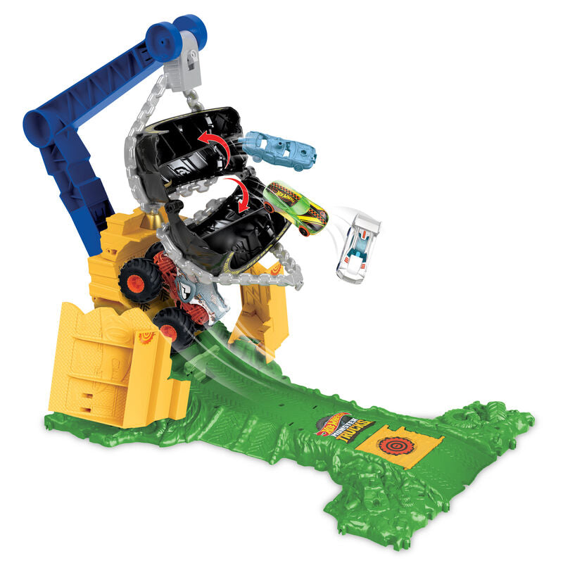 Imagen 5 - Pista Reto De Rhinomite Arena Smashers Monster Trucks Hot Wheels