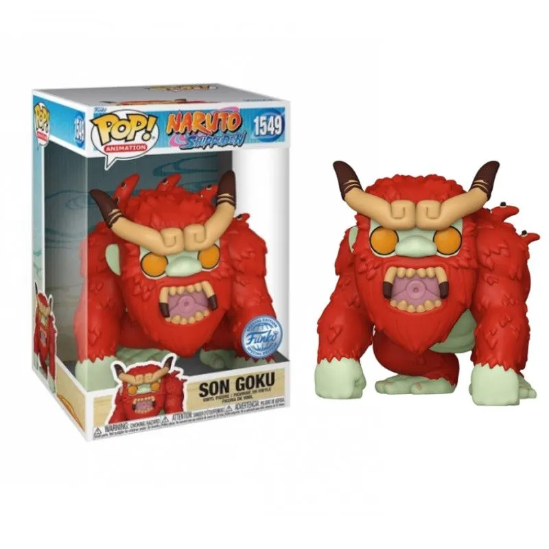 Imagen de Figura Pop Naruto Shippuden Son Goku Exclusive 25Cm parte de nuestra colección en Espadas y más, sitio oficial.