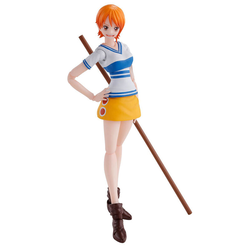 Imagen de Figura S.h Figuarts Nami Romance Dawn One Piece 14Cm parte de nuestra colección en Espadas y más, sitio oficial.