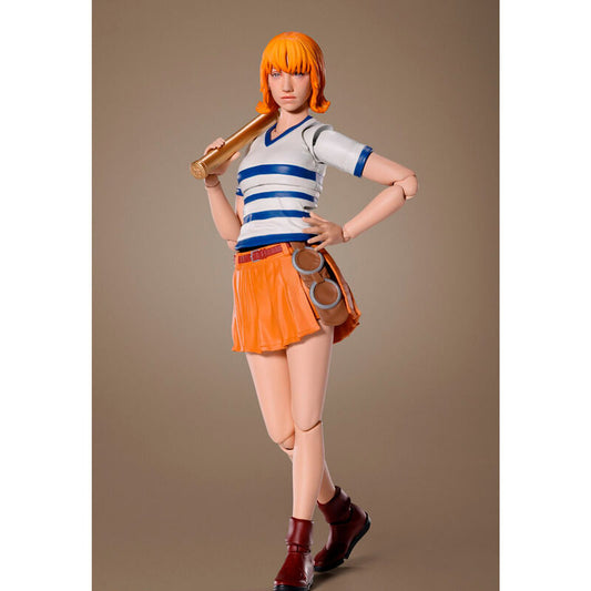 Imagen 2 - Figura S.h Figuarts Nami One Piece 15Cm
