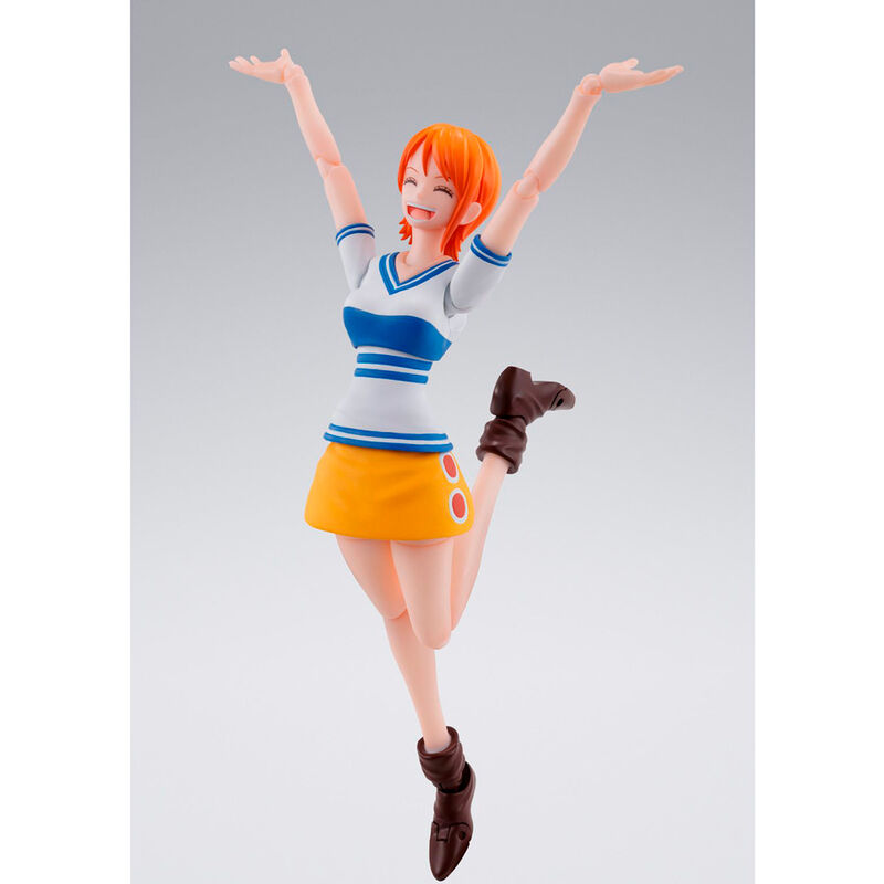 Imagen de Figura S.h Figuarts Nami Romance Dawn One Piece 14Cm parte de nuestra colección en Espadas y más, sitio oficial.