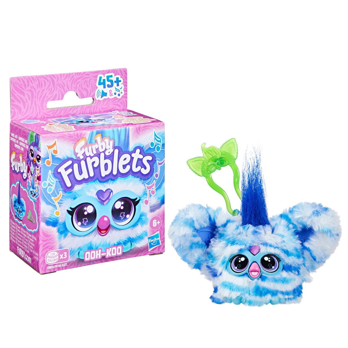 Imagen de Mini Furby Ooh Koo Furblet parte de nuestra colección en Espadas y más, sitio oficial.