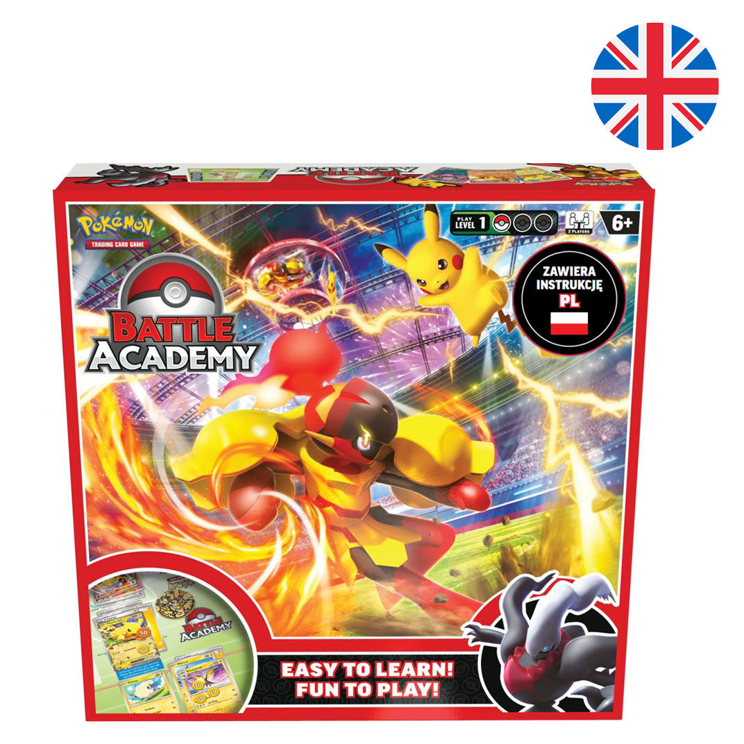 Imagen de Juego Cartas Coleccionables Battle Academy Pokemon Ingles parte de nuestra colección en Espadas y más, sitio oficial.