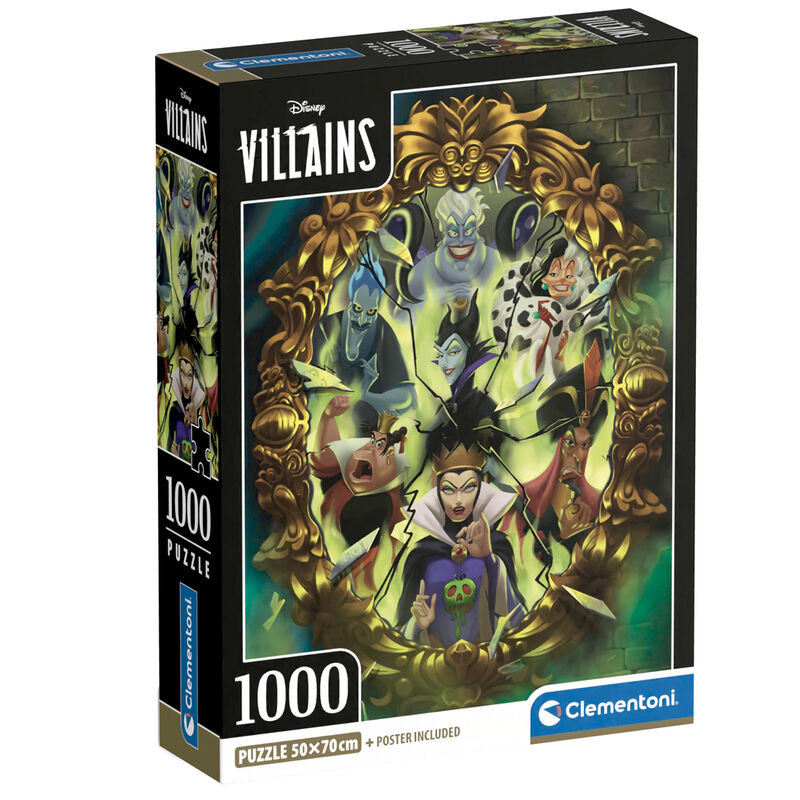 Imagen 1 - Puzzle Villanas Disney 1000Pzs