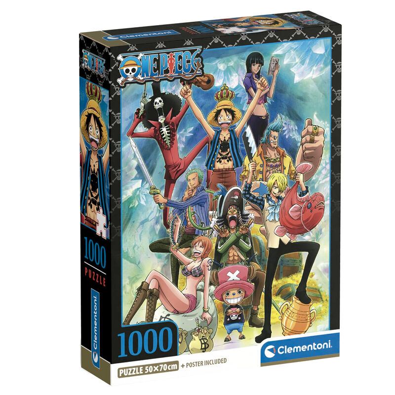 Imagen de Puzzle One Piece 1000Pzs 3 parte de nuestra colección en Espadas y más, sitio oficial.