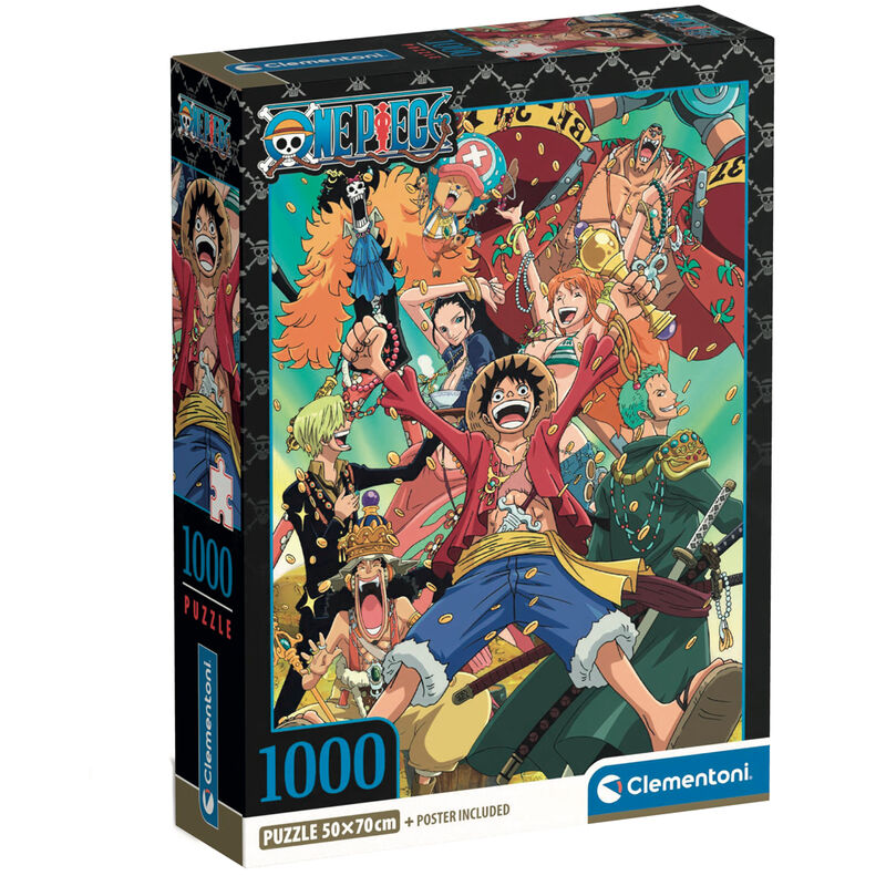 Imagen de Puzzle One Piece 1000Pzs 4 parte de nuestra colección en Espadas y más, sitio oficial.