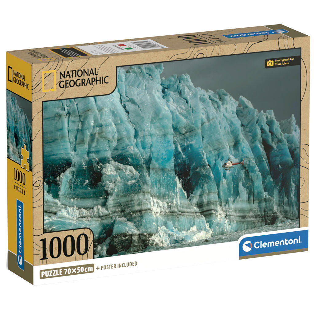 Imagen 1 - Puzzle Hubbard Glacier National Geographic 1000Pzs