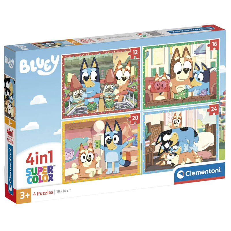 Imagen de Puzzle Bluey 12-16-20-24Pzs parte de nuestra colección en Espadas y más, sitio oficial.
