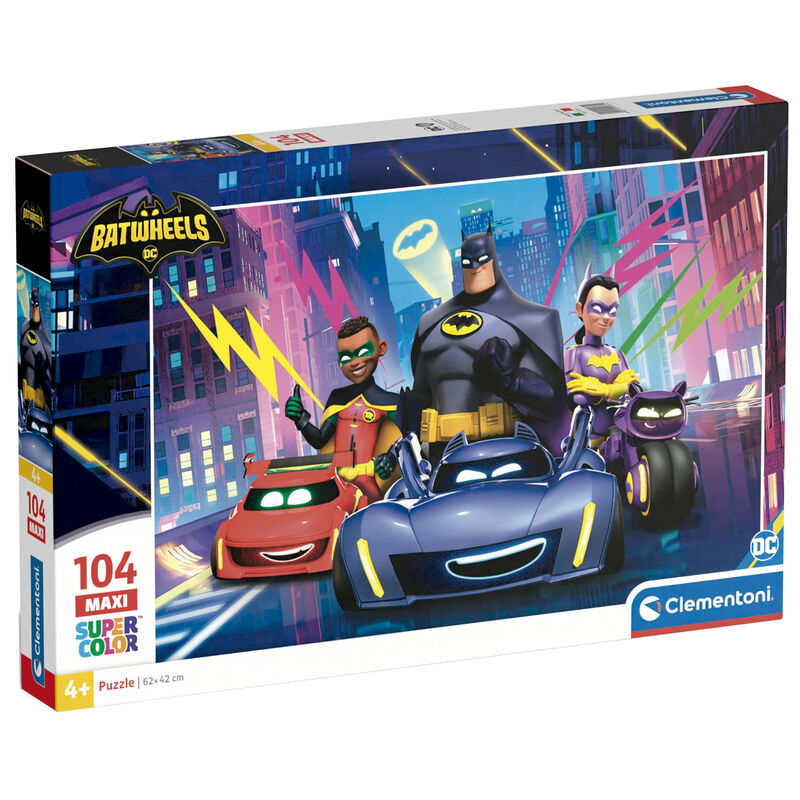 Imagen 1 - Puzzle Maxi Batwheels Dc Comics 104Pzs