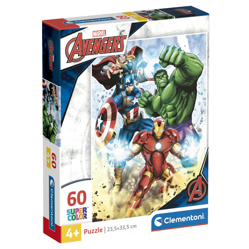 Imagen 1 - Puzzle Los Vengadores Avengers Marvel 60Pzs