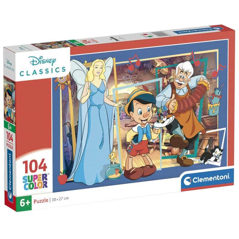 Imagen 1 - Puzzle Pinocho Disney 104Pzs