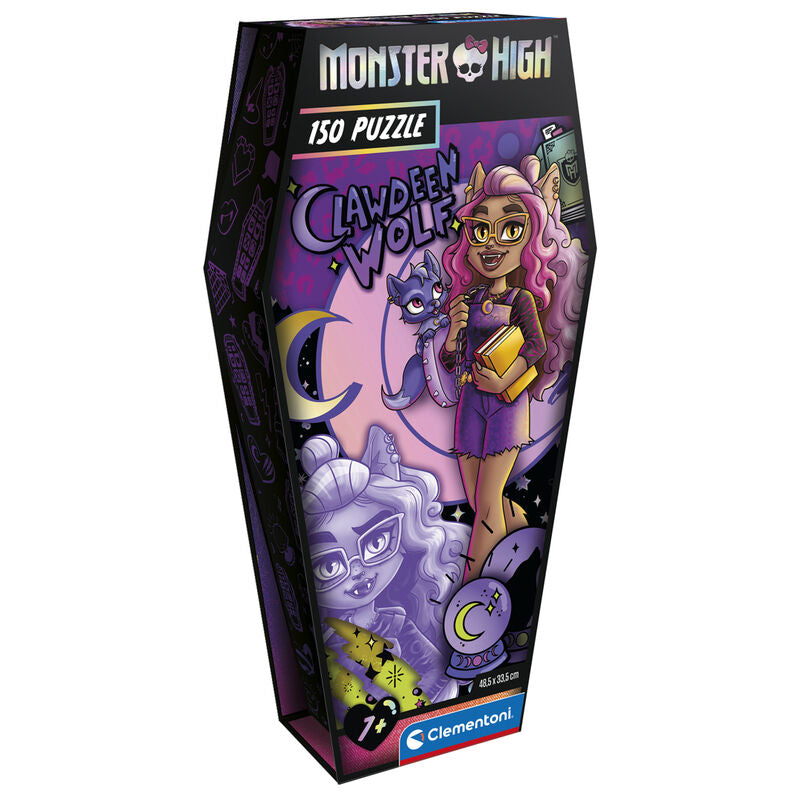 Imagen de Puzzle Clawdeen Wolf Monster High 150Pzs parte de nuestra colección en Espadas y más, sitio oficial.