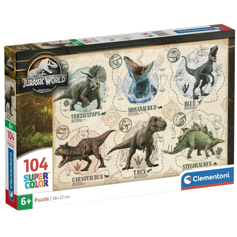 Imagen 1 - Puzzle Jurassic World 104Pzs