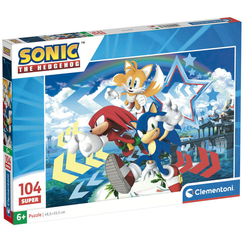 Imagen 1 - Puzzle Sonic The Hedgehog 104Pzs
