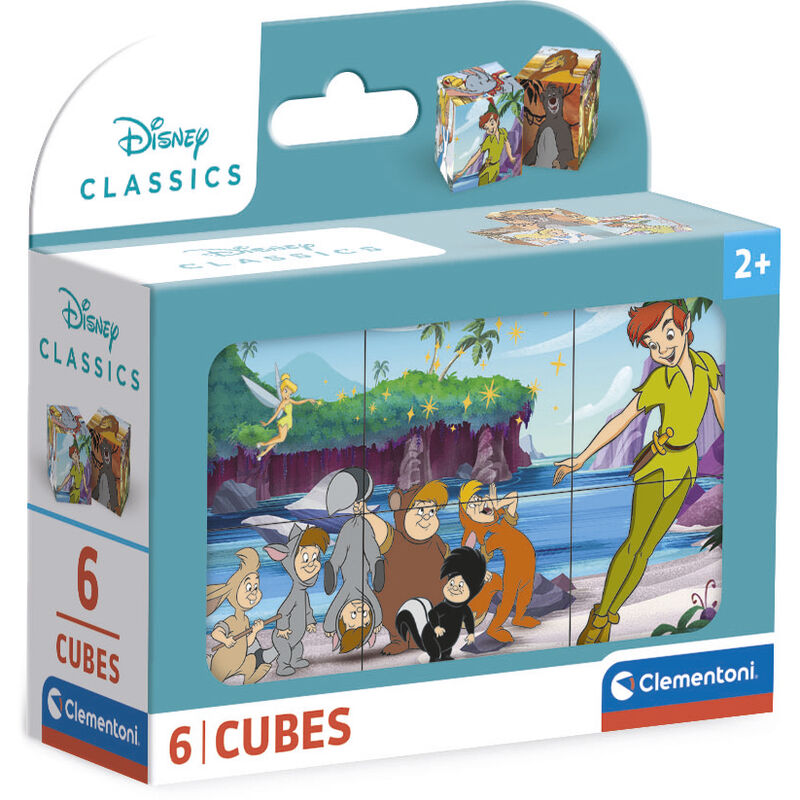 Imagen 1 - Puzzle Cubo Classic Disney 6Pzs