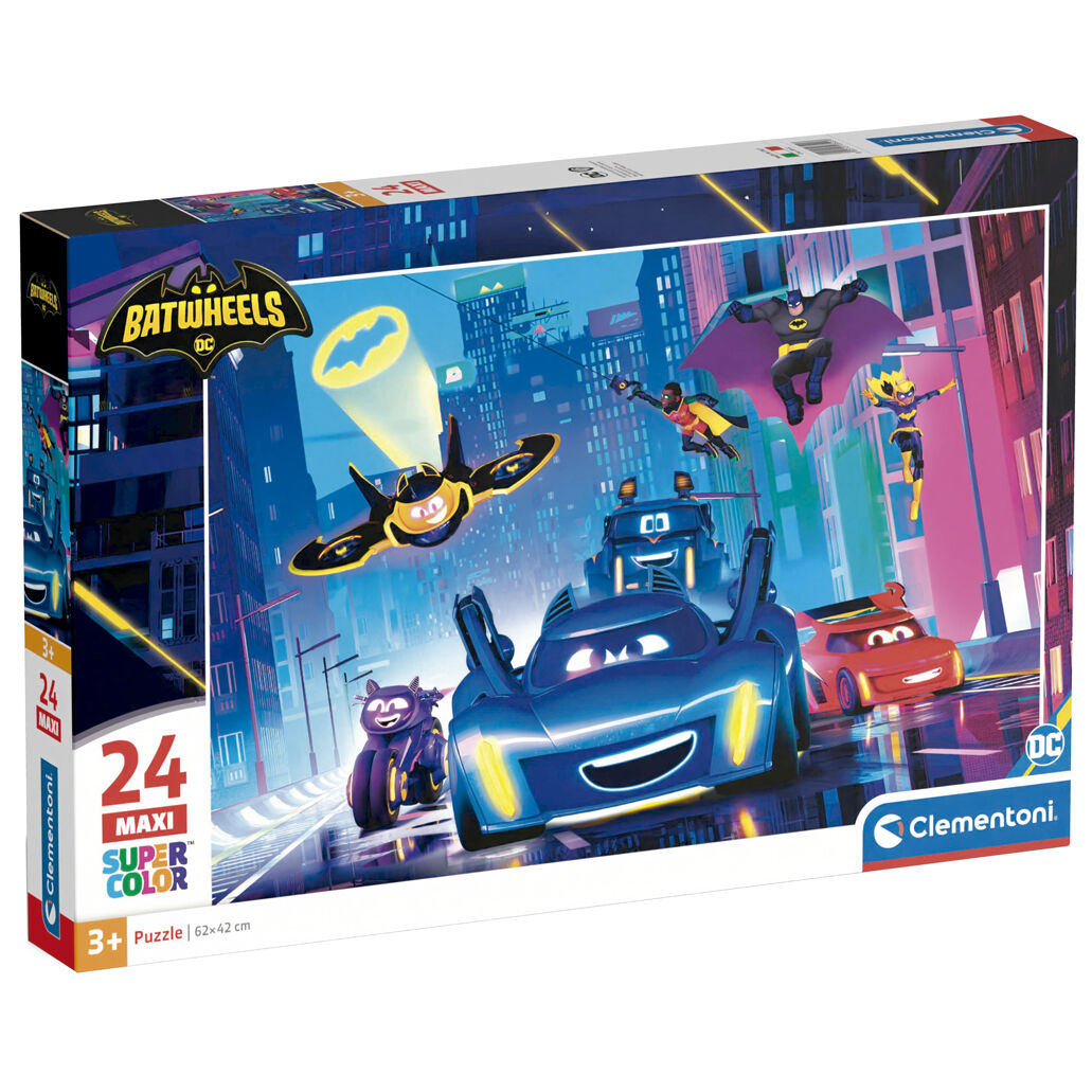 Imagen 1 - Puzzle Maxi Batwheels Dc Comics 24Pzs