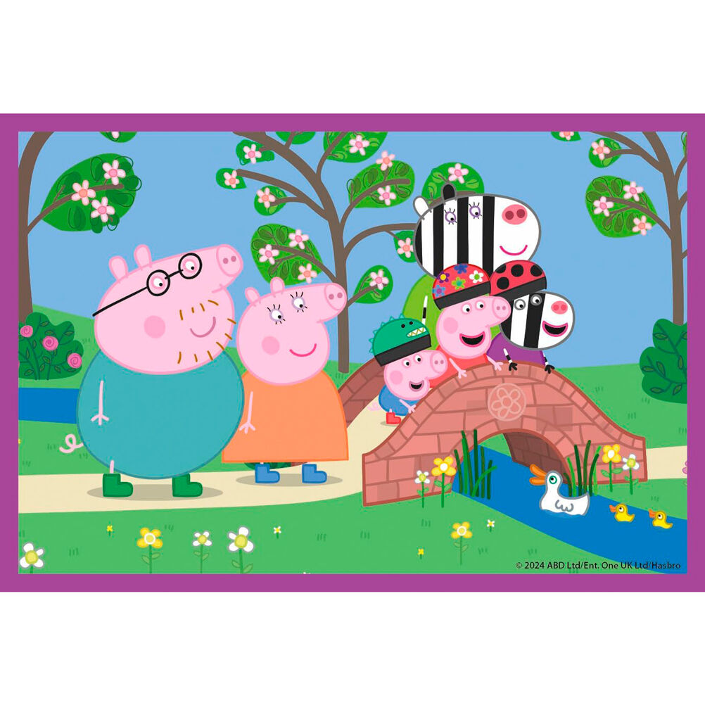 Imagen 6 - Puzzle Cubo Peppa Pig 6Pzs