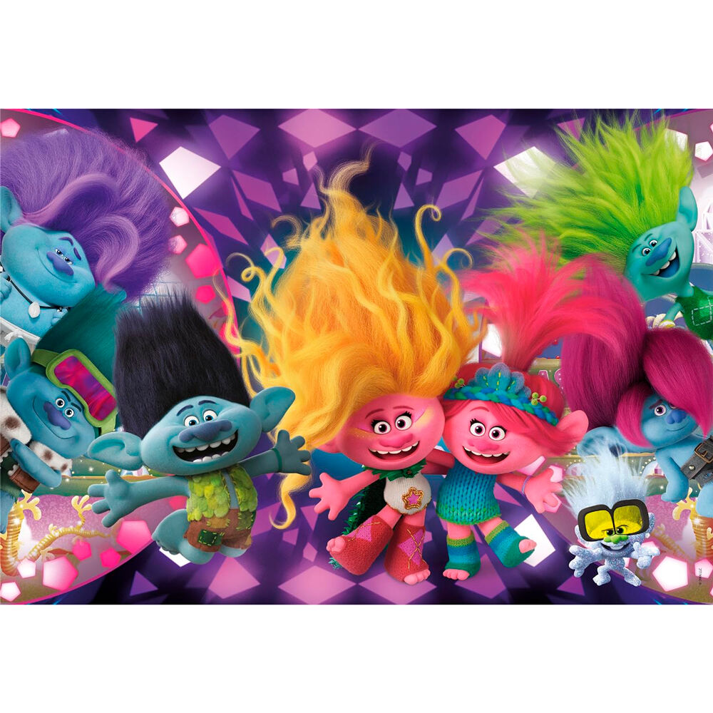 Imagen 1 - Puzzle Trolls 104Pzs