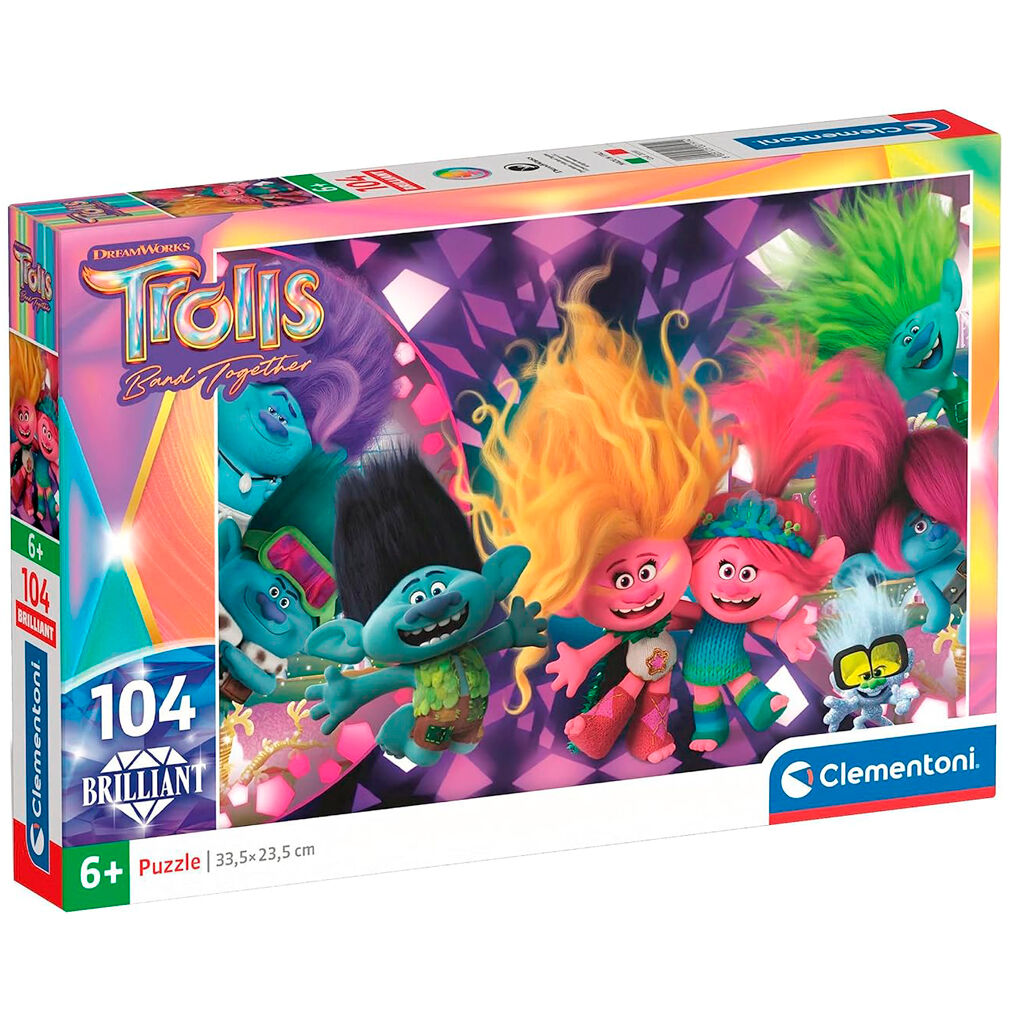 Imagen 2 - Puzzle Trolls 104Pzs