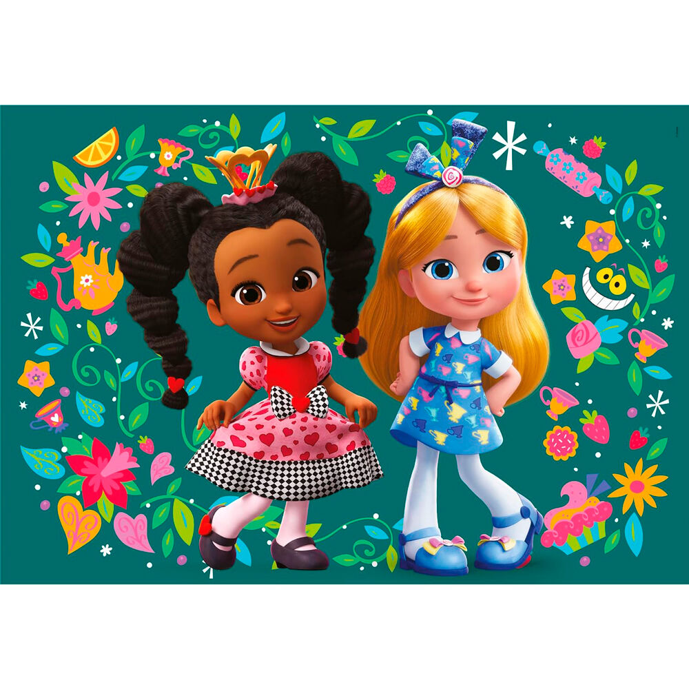 Imagen 1 - Puzzle Alicia Bakery Disney 2X60pzs
