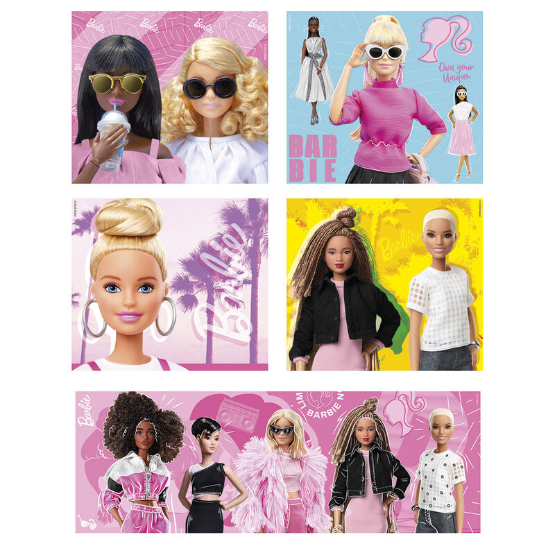 Imagen 2 - Puzzle Barbie 18-30-48-60Pzs
