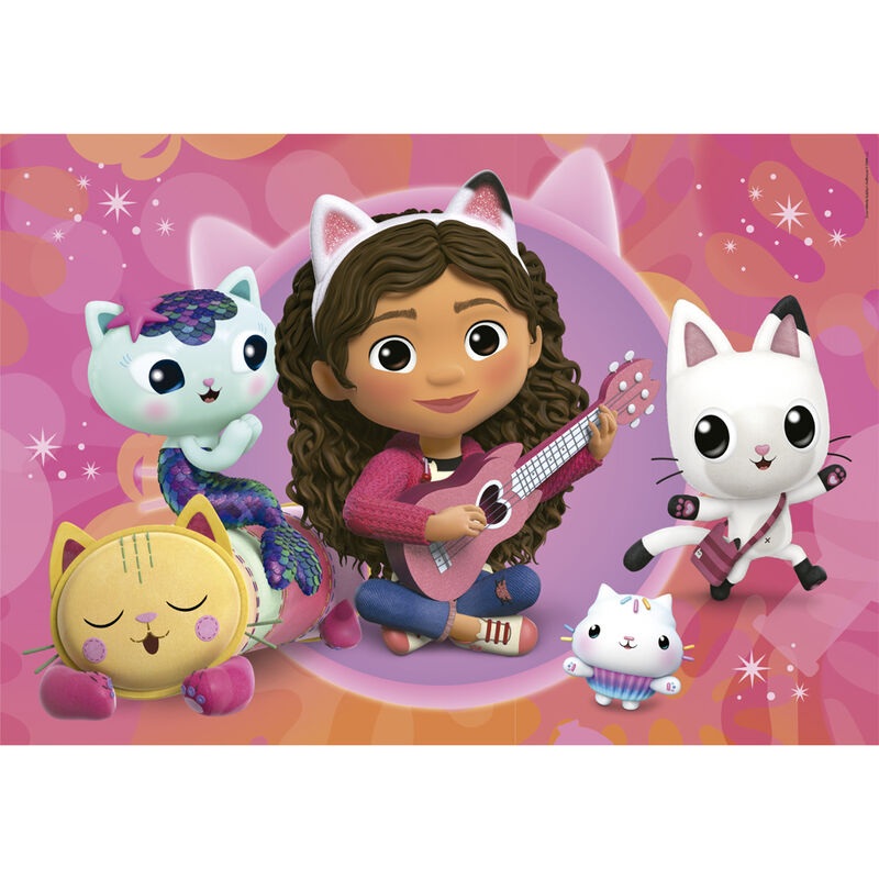 Imagen 2 - Puzzle La Casa De Muñecas De Gabby 2X20pzs