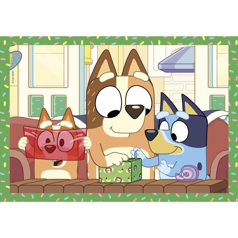 Imagen de Puzzle Bluey 12-16-20-24Pzs parte de nuestra colección en Espadas y más, sitio oficial.
